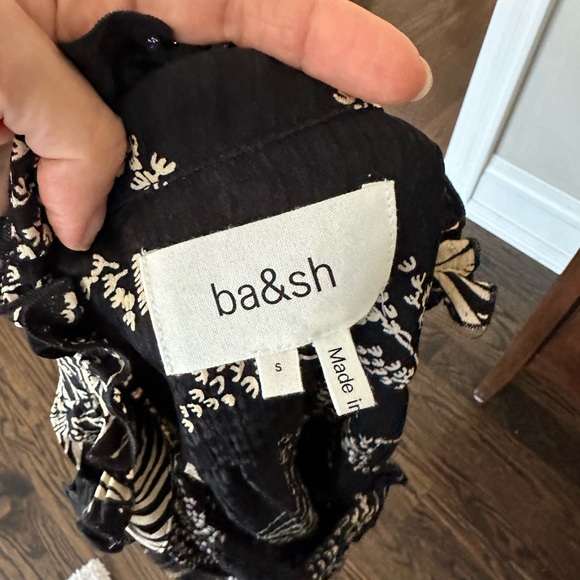 Ba&sh black and white blouse - Picture 3 of 3